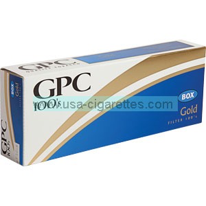 Reviews: GPC Gold 100's cigarettes - USA Cigarettes Online Sale Shop